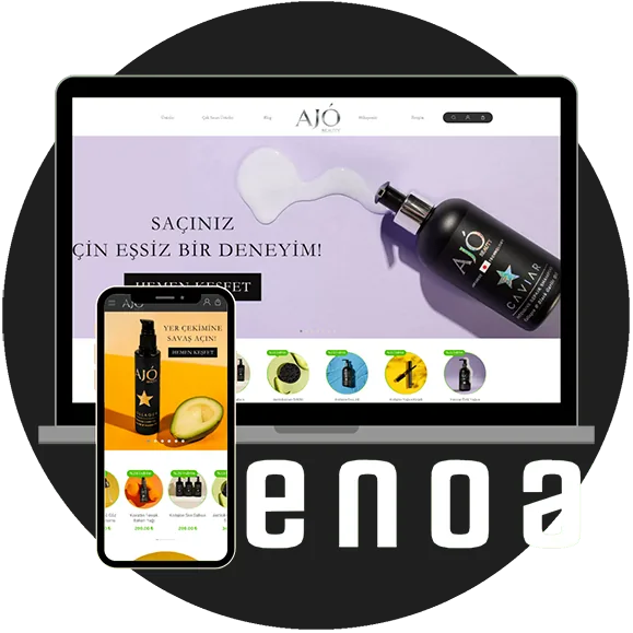 enoa commerce B2C B2B e-ticaret altyapısı ekran görüntüsü
